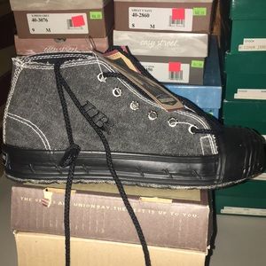 UNIONBAY FOOTWEAR HI CABBY TENNIS SHOES BLACK